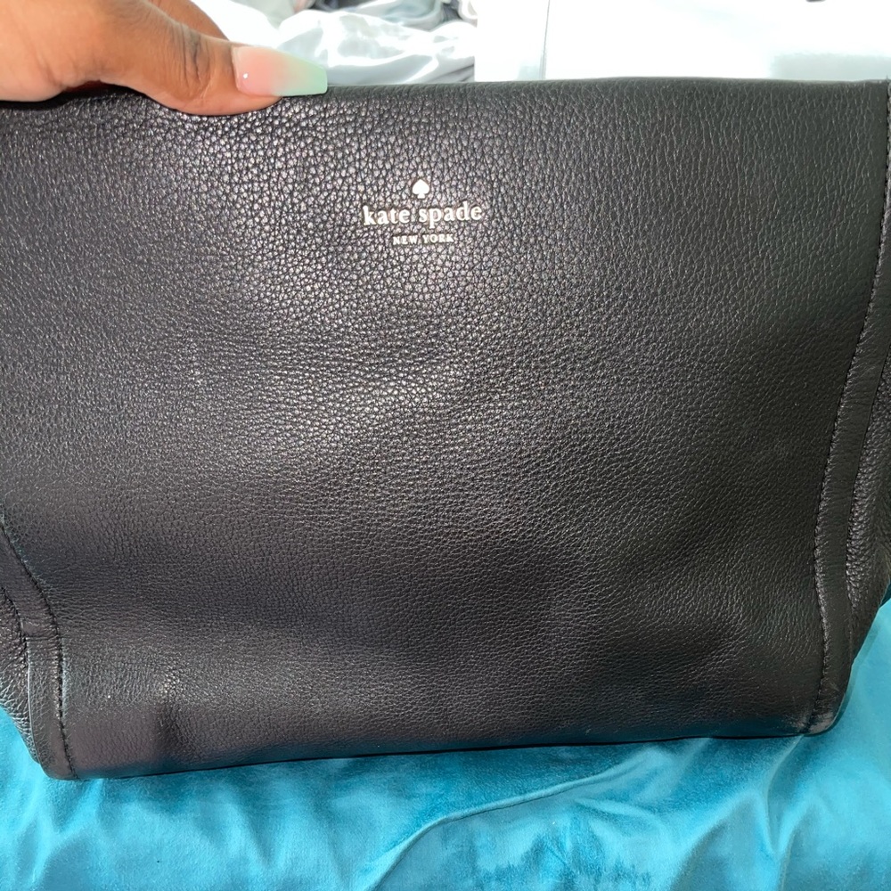 Black Kate Spade hand bag